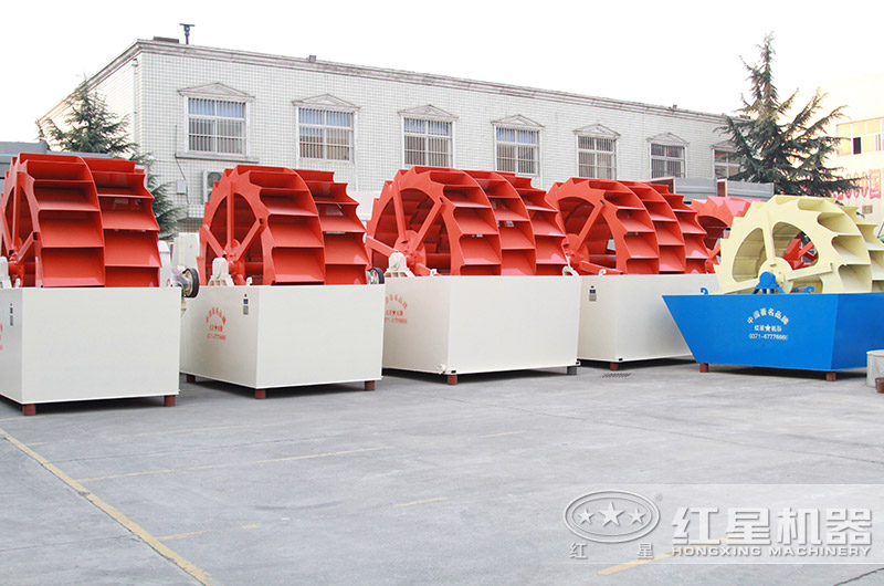 雙輪、三輪洗沙機(jī)設(shè)備展示圖
