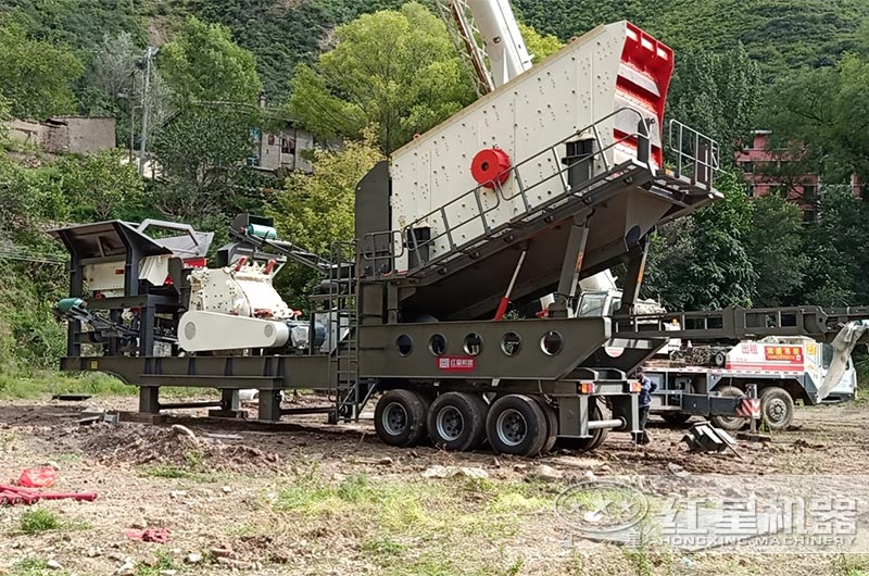 日產(chǎn)千噸石料用多大的破碎機型號，破碎建筑垃圾用的